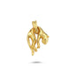 14K Gold Panther Animal Charm Necklace