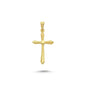 14K Gold Christ Charm Necklace