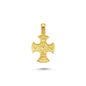 14K Gold Cross Charm Necklace