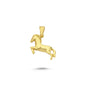 14K Gold Horse Animal Charm Necklace