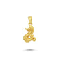 14K Gold Seahorse Animal Charm Necklace