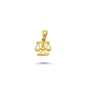 14K Gold Libra Charm Necklace