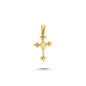 14K Gold Filigree Cross Pendant