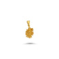 14K Gold Hedgehog Animal Charm Necklace