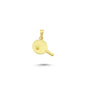 14K Gold Table Tennis Racket Charm Necklace