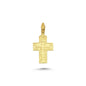 14K Gold Cross Charm Necklace