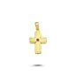 14K Gold Christ Charm Necklace