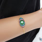 925K Silver Turkish Rainbow Evil Eye Bracelet