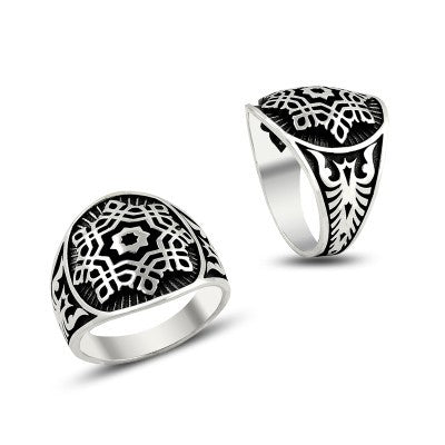 925K Sterling Silver Design Men Ring