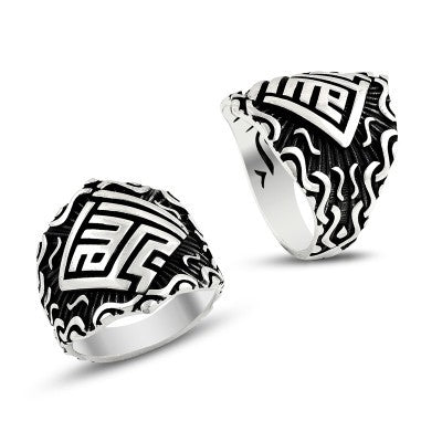 925K Sterling Silver Design Men Ring