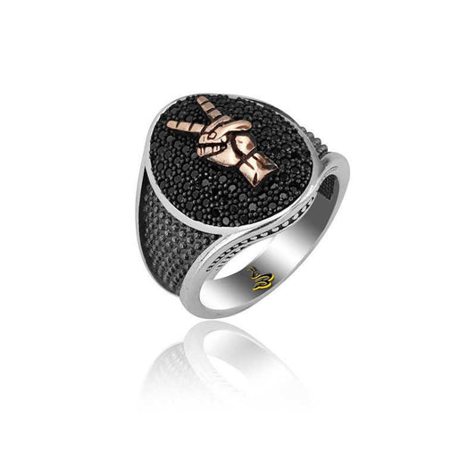 925K Sterling Silver Design Men Ring