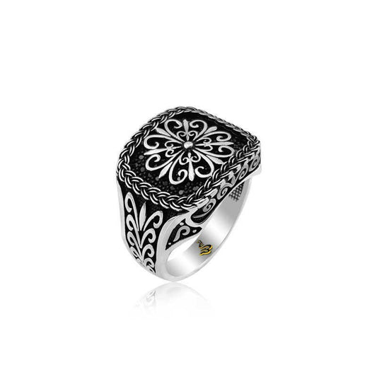 925K Sterling Silver Design Men Ring