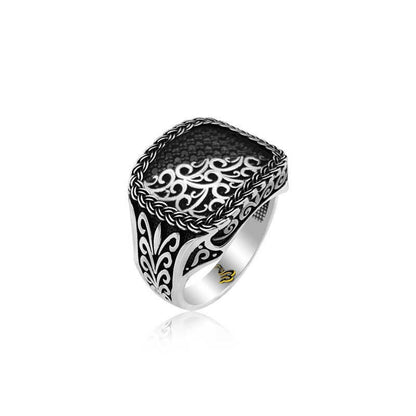 925K Sterling Silver Design Men Ring