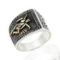 925K Sterling Silver Efe Men Ring