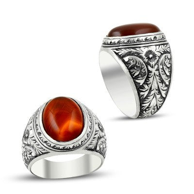 925K Sterling Silver Handmade Men Ring