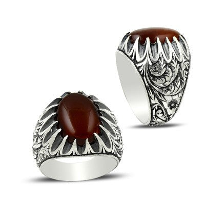 925K Sterling Silver Handmade Men Ring