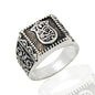 925K Sterling Silver İslamic Men Ring