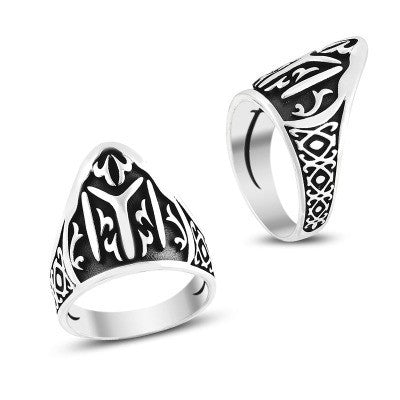 925K Sterling Silver Ottoman Men Ring