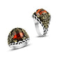 925K Sterling Silver Ottoman Men Ring