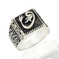 925K Sterling Silver Waav Men Ring