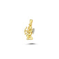 14K Gold Eros Angel Charm Necklace