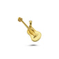 14K Gold Guitar Charm Necklace