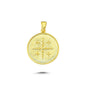 14K Gold St.Helen Constantine Charm Necklace