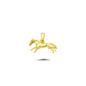 14K Gold Horse Animal Charm Necklace