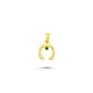 14K Gold Horseshoe Charm Necklace