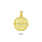 14K Gold St.Helen Constantine Charm Necklace