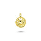 14K Gold Pisces Charm Necklace