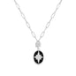 14K Solid Gold Pole Star Necklace