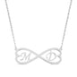 925 Sterling Silver Custom Id Eternity Necklace