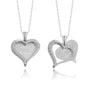 925 Sterling Silver Personalized Custom Name Heart Necklace