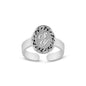 925 Sterling Silver Personalized Custom Adjustable Name Ring