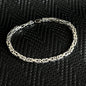 925K Silver Byzantine Men Bracelet