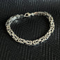 925K Silver Byzantine Men Bracelet