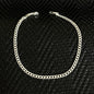 925K Silver Tight Gurmet Men Bracelet