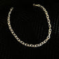 925K Sterling Silver 4 mm Oval Rolo Chain Bracelet