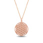 925 Sterling Silver Flower of Life Necklace