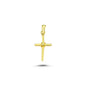 14K Gold Cross Charm Necklace