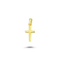 14K Gold Christ Charm Necklace