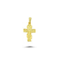 14K Gold Jesus Christ Charm Necklace