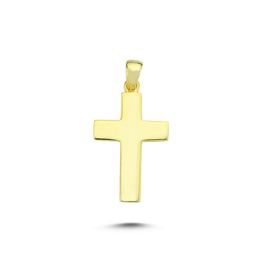 14K Gold Christ Charm Necklace