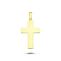 14K Gold Christ Charm Necklace