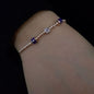 Gold Plated 925K Silver Tennis Cz Diamond Bracelet