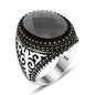 925 Silver Big Onyx Stone Ring For Men