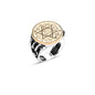 925 Silver Islamic Solomon Seal Ring For Men