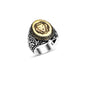 925 Silver Lion Head Ring For Men