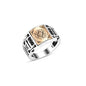 925 Silver Solomon Seal Ring For Men